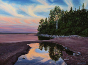 Lake Superior - Rhyolite Cove - Art Print