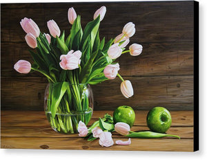 Tulips for Grandpa - Canvas Print