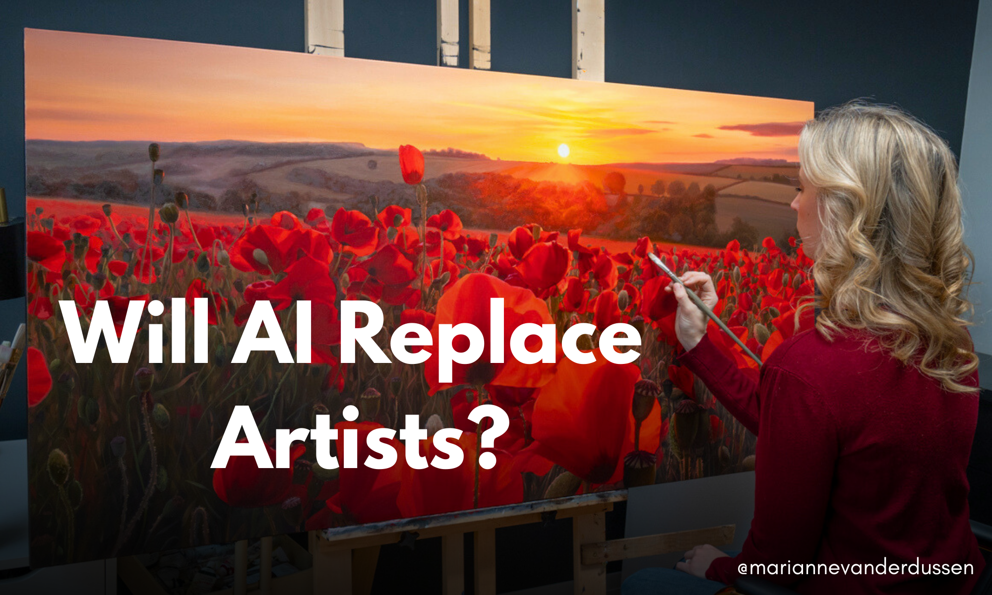 Will AI Replace Artists? Why I’m Not Afraid of AI as a Professional Painter