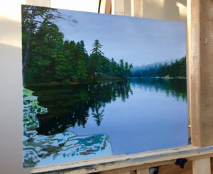 Opalescent Lake – Step by Step