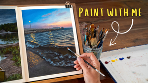 How to Paint on Paper with Acrylics: A Complete Step-by-Step Guide + Demo