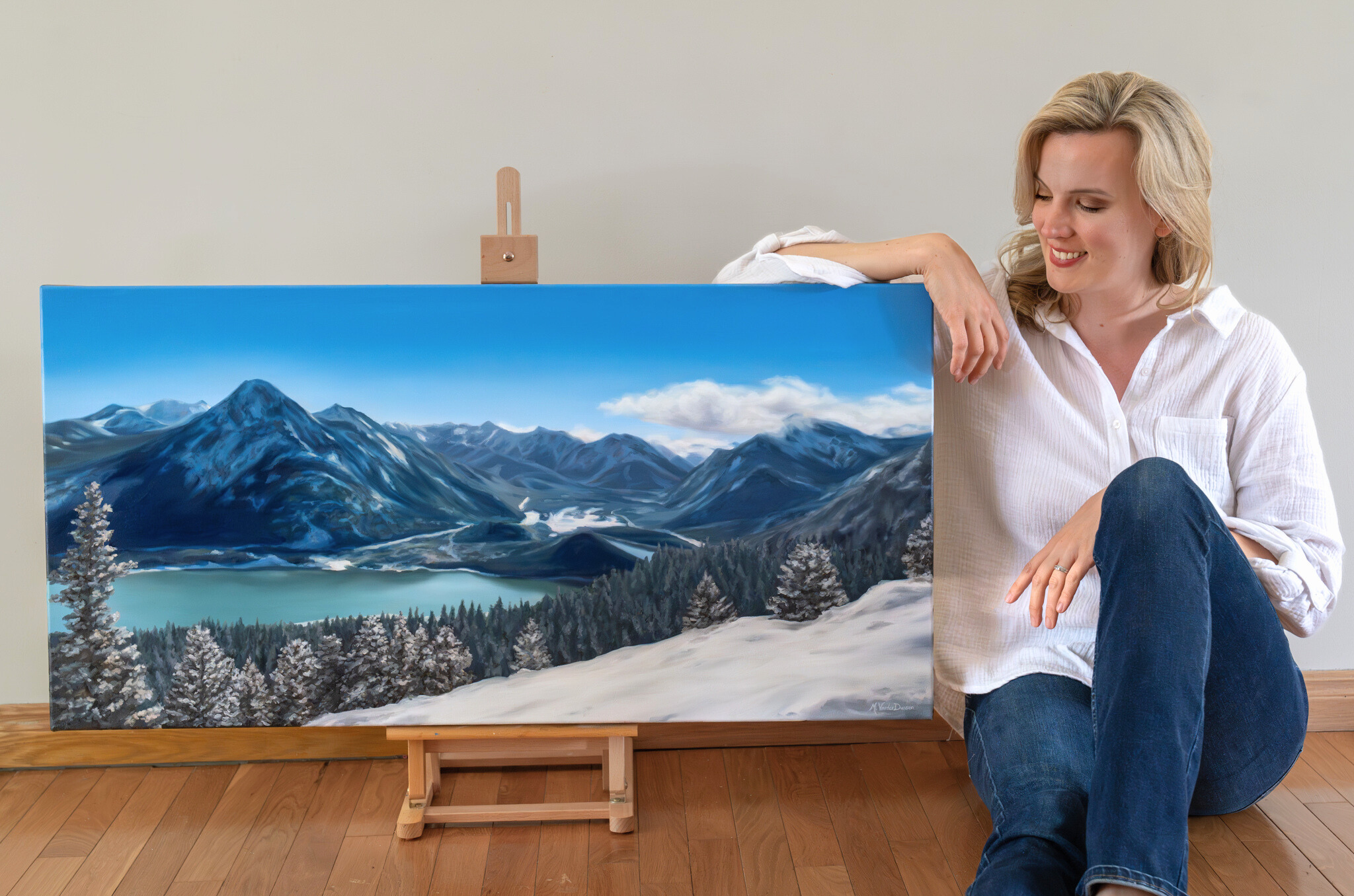 How NOT to Paint the Rocky Mountains - Turning my Mistakes into a Realistic Oil Painting