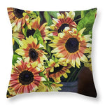 Load image into Gallery viewer, Helianthus - Throw Pillow
