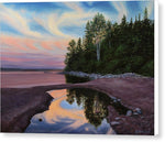 Load image into Gallery viewer, Lake Superior - Rhyolite Cove - Canvas Print
