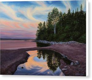 Lake Superior - Rhyolite Cove - Canvas Print