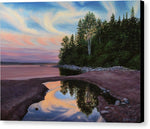 Load image into Gallery viewer, Lake Superior - Rhyolite Cove - Canvas Print
