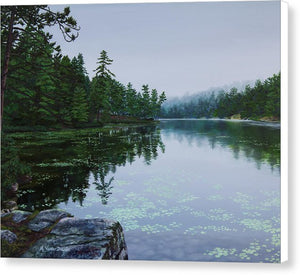Opalescent Lake - Canvas Print