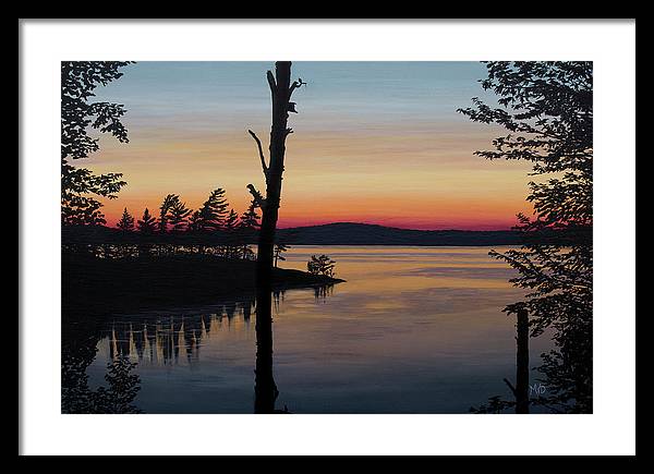 Sarah's Sunset - Framed Print