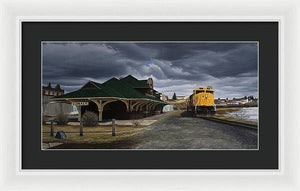 The Town That Silver Built - Framed Print