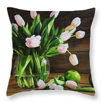 Load image into Gallery viewer, Tulips for Grandpa - Throw Pillow
